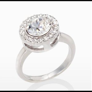 Touchstone Crystal by Swarovski Spotlight Round Ring